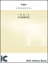 Valor - for Alto Saxophone & Piano P.O.D. cover